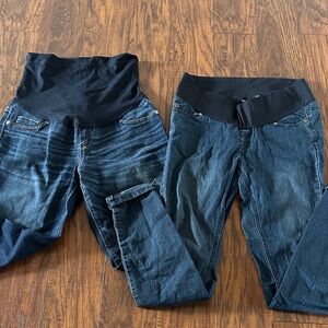 Women's Blue Maternity Jeans